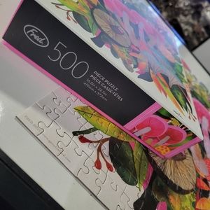 Genuine Fred 500 piece jigsaw puzzle mushrooms